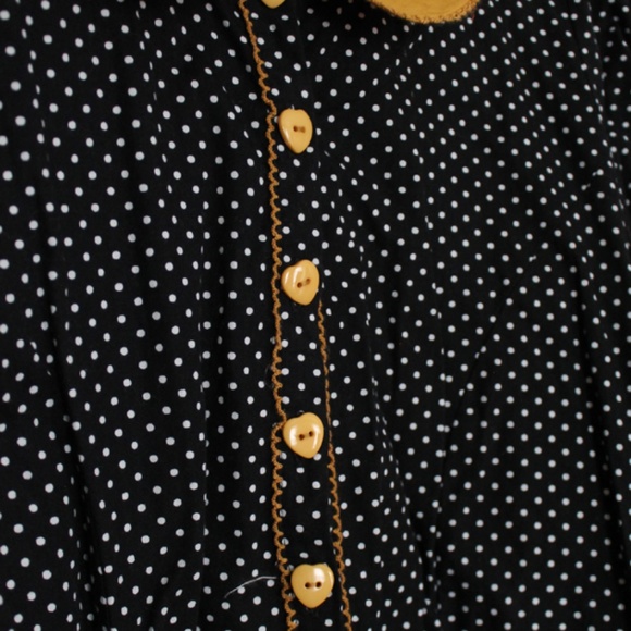 ModCloth Polka Dot Skirt Blouse Set - Picture 4 of 4